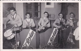 PHOTO--ORCHESTRE-JAZZ ?--ALIX ROJAN---groupe De Musiciens--voir 2 Scans - Photographs