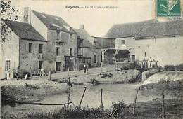 - Yvelines -ref-B715- Beynes - Le Moulin De Fleubert - Moulin A Eau - Moulins A Eau - Carte Bon Etat - - Beynes