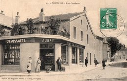 DOMPAIRE - Rue Gambetta (Magasin De Chaussures AUBRY) - Dompaire
