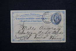 ETATS UNIS - Entier Postal Commerciale De Philadelphie Pour La France En 1891- L 24244 - ...-1900