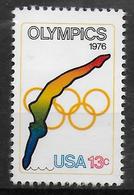 USA   N° 1140  * *  JO  1976 Plongeon - Salto De Trampolin