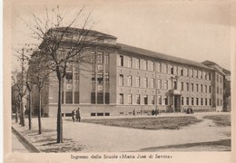 8370.   Torino - Ingresso Delle Scuole " Maria Josè Di Savoia" Regio Educatorio Della Provvidenza - Education, Schools And Universities