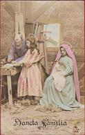 Old Card Postcard Sancta Familia Heilige Family Holy Family Sainte Famille Jesus Jezus Enfant Infant - Jésus