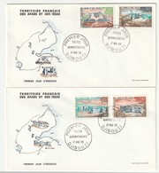 FDC - AFARS Et ISSAS - N°337/340  (1968) Postes Administratifs - Storia Postale