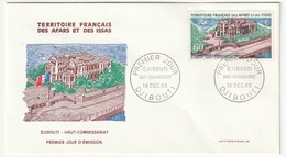 FDC - AFARS Et ISSAS - N°348  (1969) Palais Du Haut-commissariat - Lettres & Documents