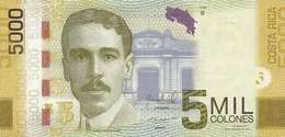 COSTA RICA 5000 COLONES 2012 P-276b UNC SERIE B. [CR560b] - Costa Rica