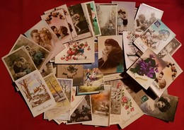 Lot De 128 CPA Fantaisies - - 100 - 499 Postales