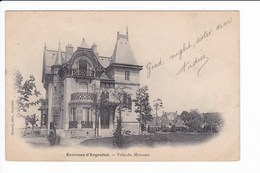 Environs D'Argenton - Villa Du Menoux (cachet Postal De Tours à Vierzon) - Autres & Non Classés