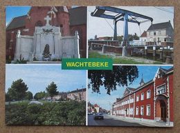 (K157) - Wachtebeke - Monument Der Gesneuvelden - Woonwijk Warande - Brug Overlede Moervaat - Lyceum... - Wachtebeke