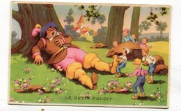 CPA  Illustrateur : JDA    Le Petit Poucet   A  VOIR  !!!!!!! - Fairy Tales, Popular Stories & Legends