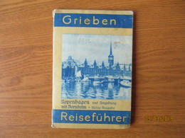 GRIEBENS REISEFÜHRER , KOPENHAGEN MIT BORNHOLM  1936   ,0 - Dinamarca