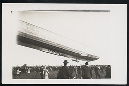 Foto AK/CP  Zeppelin Luftschiff Victoria Luise In Worms  Ungel/uncirc.1913  Erhaltung/Cond. 2  Nr. 00612 - Airships