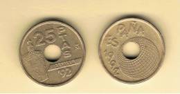 ESPAÑA - 25 Pesetas 1992 Torre Sevilla  Circulada - Autres & Non Classés