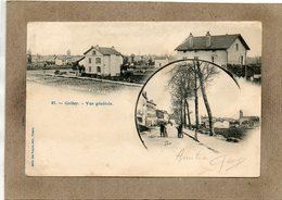 CPA - GOLBEY (88) - Aspect De L'entrée Du Bourg - Carte Multivues De 1900 - Golbey