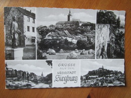 Grusse Aus Der Kreisstadt Siegburg Postmarked 1957 - Siegburg