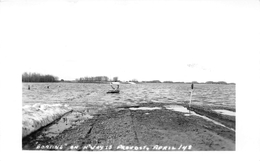 ¤¤   -  CANADA  -  PROVOST  -  Carte-Photo  -  Boating On H' Way En 1948    -  ¤¤ - Altri & Non Classificati