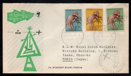 NED. NIEUW GUINEA  / 1958 ENVELOPPE PREMIER VOL KLM POUR TOKYO - FFC (ref LE3261) - Nederlands Nieuw-Guinea