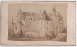 CDV Photo Originale XIX ème Château De Courcelles Le Roi Par Ch. BOIVIN Paris Cdv2023 - Oud (voor 1900)
