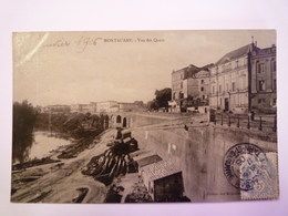 GP 2019 - 494  MONTAUBAN  (Tarn-et-Garonne)  :  Vue Des QUAIS   1906   XXX - Montauban