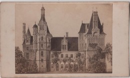 CDV Photo Originale XIX ème Château De Montigny-le-Gannelon Duc De Mirepoix Par Ch. BOIVIN Paris Cdv2026 - Antiche (ante 1900)