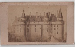 CDV Photo Originale XIX ème Château De Langeais Par Ch. BOIVIN Paris Cdv2028 - Old (before 1900)