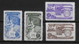 TURQUIE - 1954 - YVERT N° 1215/1218 ** MNH - COTE = 45 EUR. - CONSEIL EUROPE - Neufs