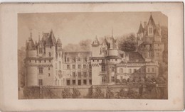 CDV Photo Originale XIX ème Château D'Ussé Par Ch. BOIVIN Paris Cdv2029 - Antiche (ante 1900)