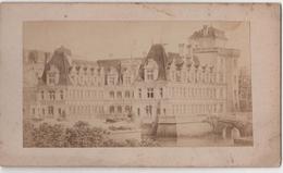 CDV Photo Originale XIX ème Château De Villandry  Par Ch. BOIVIN Paris Cdv2030 - Anciennes (Av. 1900)