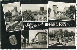 Oberhausen - Marktstraße - Verlag Cramers Kunstanstalt Dortmund - Oberhausen