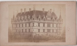 CDV Photo Originale XIX ème Château D'Azay Le Rideau Par Ch. BOIVIN Paris Cdv2032 - Antiche (ante 1900)