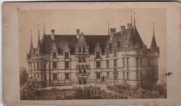 CDV Photo Originale XIX ème Château D'Azay Le Rideau Par Ch. BOIVIN Paris Cdv2034 - Oud (voor 1900)