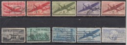 USA Poste Aerienne  Air Mail 10 Values - Altri & Non Classificati