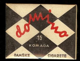 Etui à Cigarettes DOMINO 15 Cigarettes DAMSKE  Sous Bilster - Sigarettenkokers (leeg)
