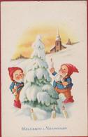 Kabouter Dwerg Gnome Gnom Lutin Zwerg Kobold Erdmännchen Duende Gnomo Kerstboom Christmas Tree Arbre De Noel - Contes, Fables & Légendes