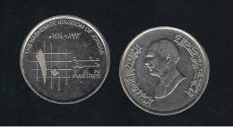 JORDANIA - 10 Piastres  1993  KM55 - Giordania