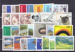 Liechtenstein, Kpl. Jahrgang 2006 (O. Kleinbogen)** (T 11131) - Full Years
