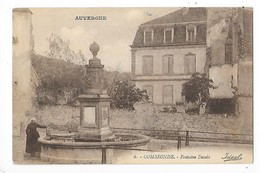 COMBRONDE  (cpa 63)   Fontaine DESAIX    -  L 1 - Combronde