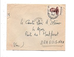MADAGASCAR LETTRE POUR LA FRANCE 1953 - Lettres & Documents