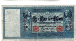 Reichsbanknote 100 Mark 1910 (Pieghe Ma Integra) - 100 Mark