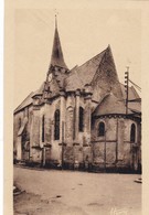 37. NEUVY LE ROI. CPA  . 2 CARTES. EXTÉRIEUR ET  INTÉRIEUR DE L'EGLISE - Neuvy-le-Roi