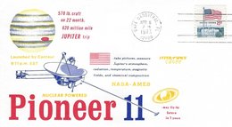 BM032 FDI/FDC Pioneer 11, 8c United States, Stempel Cape Canaveral, 6.4.1973 - Otros & Sin Clasificación