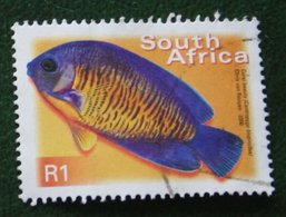 R1 Flora And Fauna Vis Fish Poisson Coral Beauty 2000 Mi 1295 Y&T - Used Gebruikt Oblitere SUD SOUTH AFRICA RSA - Oblitérés