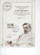 België O.B.C    Maxikaart   2009     Ovide Decroly - Pedagoog - 1961-1970
