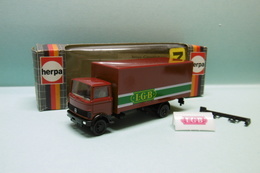 Herpa - CAMION MERCEDES BENZ LGB Réf. 814392 Neuf NBO HO 1/87 - Strassenfahrzeuge