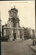 BRUXELLES :  St Josse : L'EGLISE   Tram Hyppique - St-Joost-ten-Node - St-Josse-ten-Noode