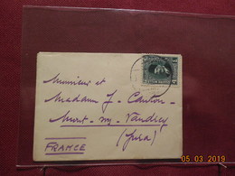 Petite Lettre De 1936 A Destination De France - Storia Postale