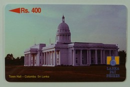 SRI LANKA - GPT - Rs 400 - Town Hall - Without Control - Sri Lanka (Ceilán)