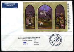 FP0661 Brazil 2007 Christmas Painting S/S FDC MNH - Nuevos