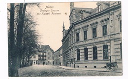 D-9238   MOERS : Urdinger Strasse Mit Kaiserl. Postamt ( Postkantoor, Post-Office) - Moers