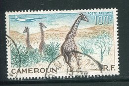 CAMEROUN- P.A Y&T N°47- Oblitéré (girafes) - Poste Aérienne